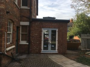 Flat Roof House Extension